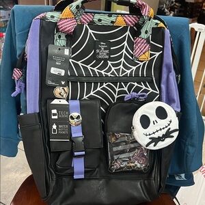 The Nightmare Before Christmas Backpack with Web Design